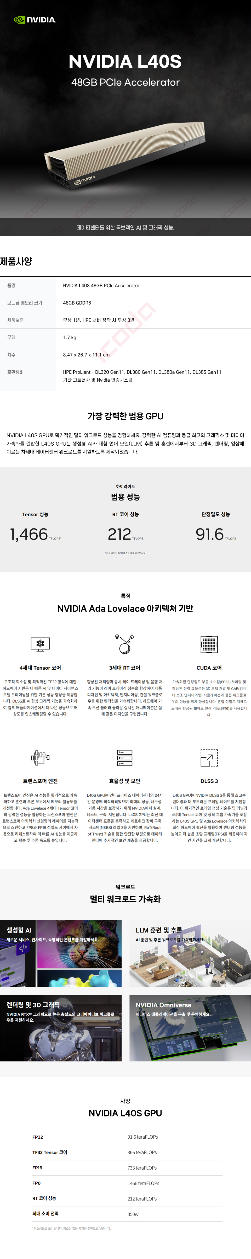 [S2L70C]_NVIDIA_L40S_48GB_PCIe_Accelerator_view_아이코다.jpg